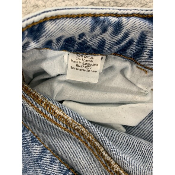 SO GOODS FOR LIFE 13/31W Highest Rise Baggy Dad Jeans Distressed Destroyed Crop - Picture 4 of 12